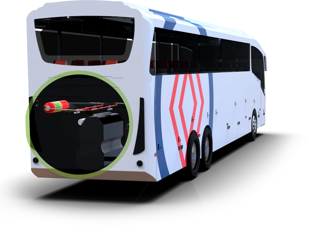 bus fire suppression system