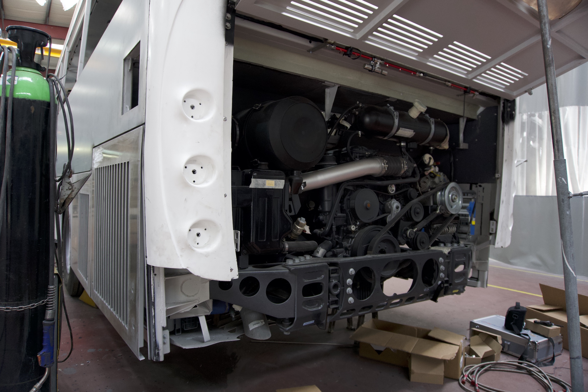 Protecfire - Automatic Fire Suppression system for Buses & Trucks